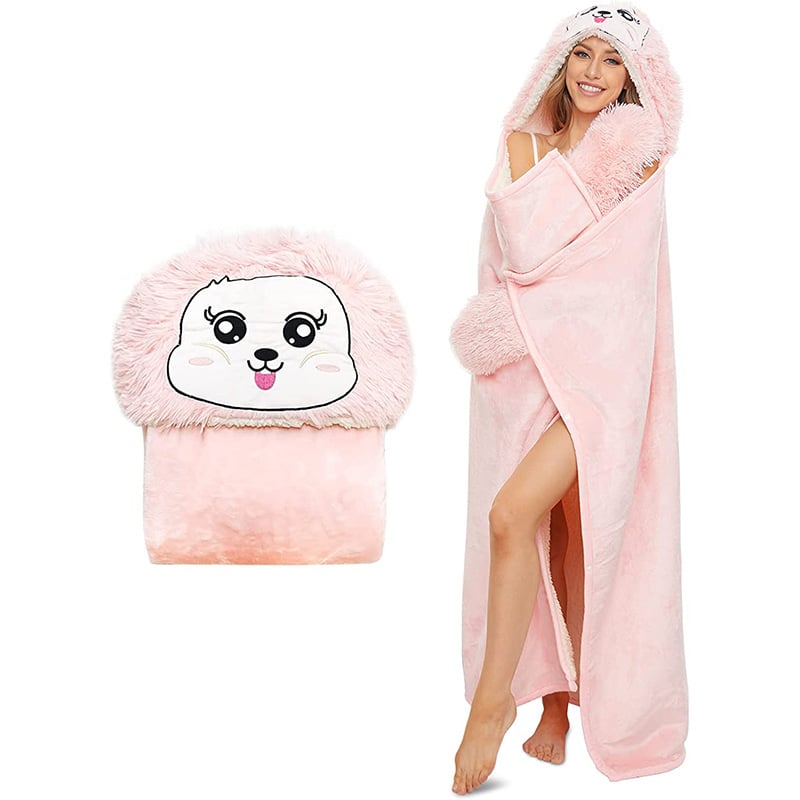 BUY 2 FREE SHIPPING🎉Wearable Hooded Blanket for Adults