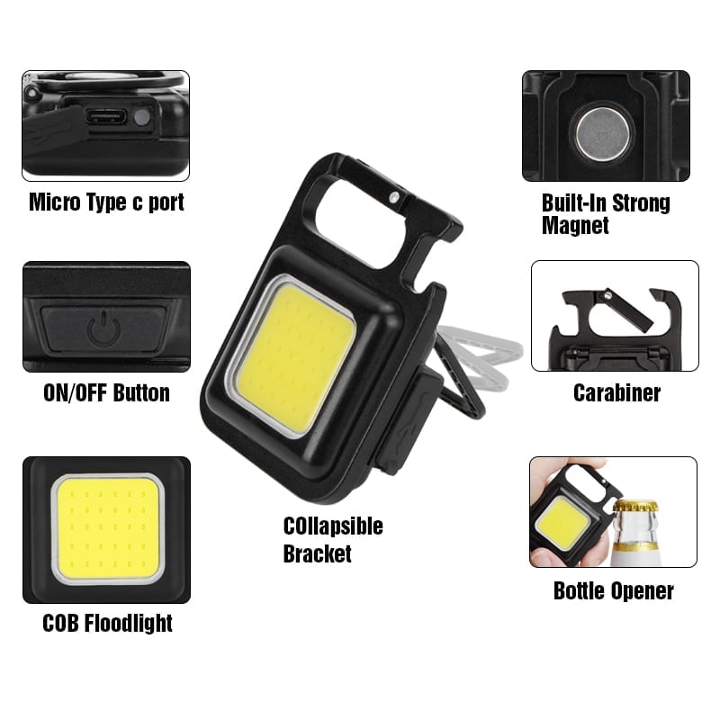 (🌲Cob Keychain Work Light