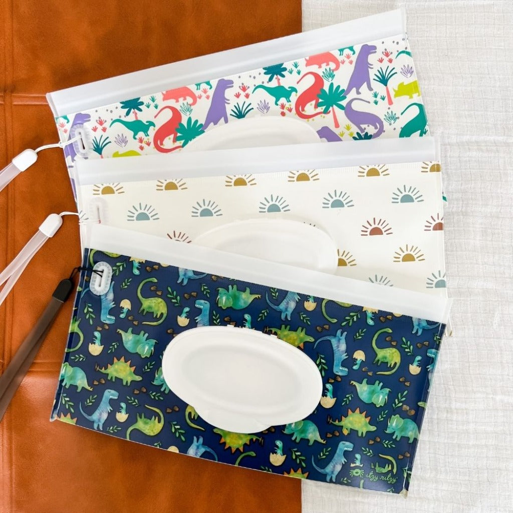 Take & Travel Pouch? Reusable Wipes Case