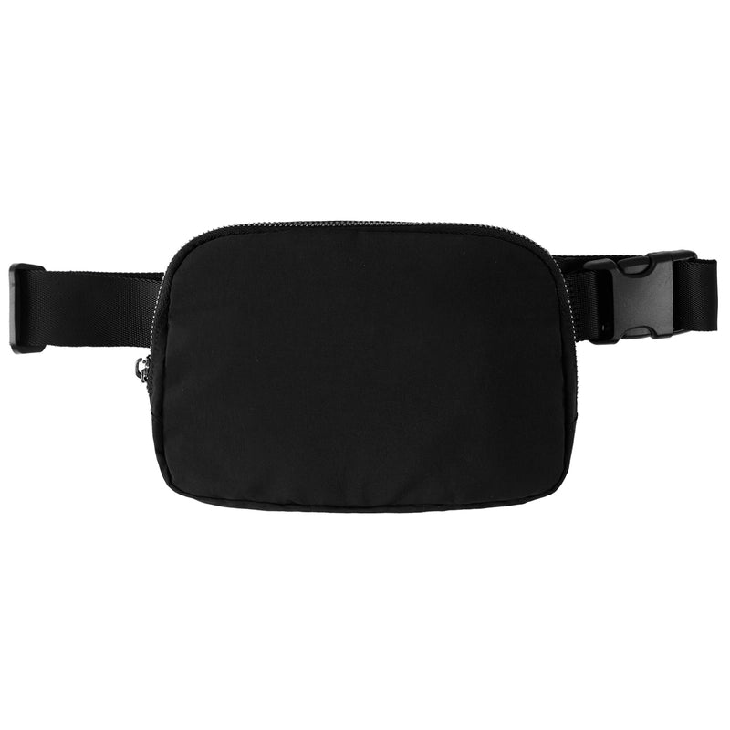 Women's Sports Solid Color Nylon Waist Bags