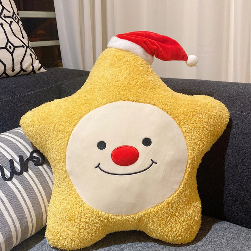 Cute Doll Plush Throw Pillow Couch & Sofa Decor