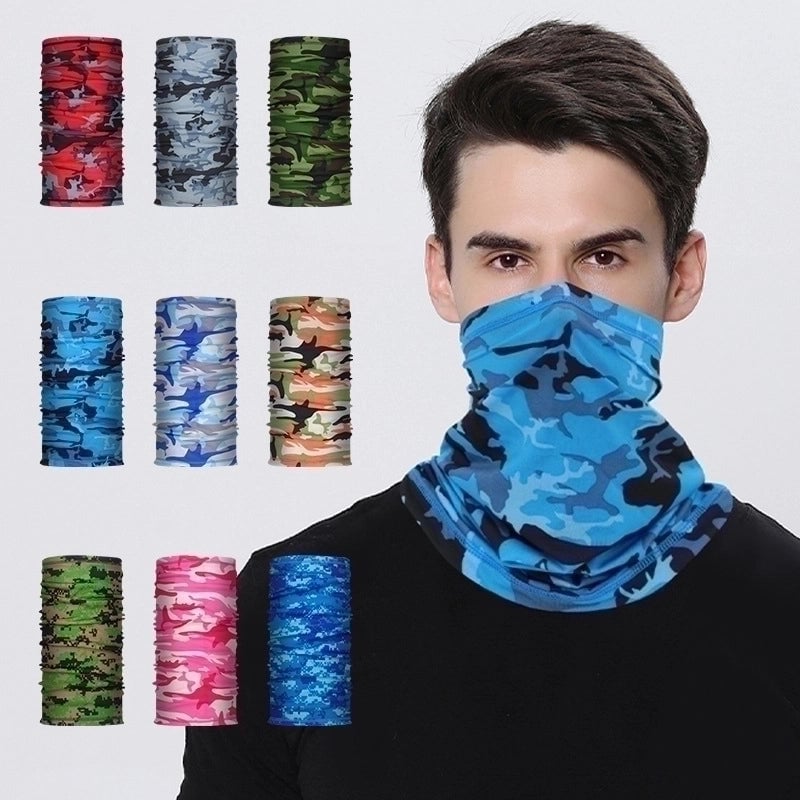 Unisex Sports Solid Color Polyester Kerchief