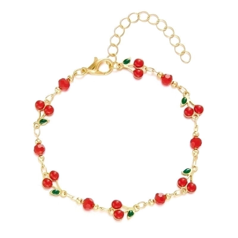 Style Jewelry Suit Fashion Women's High-Grade Love Heart Flowers Beaded Necklace Girl's Small Flower Choker Clavicle Chain