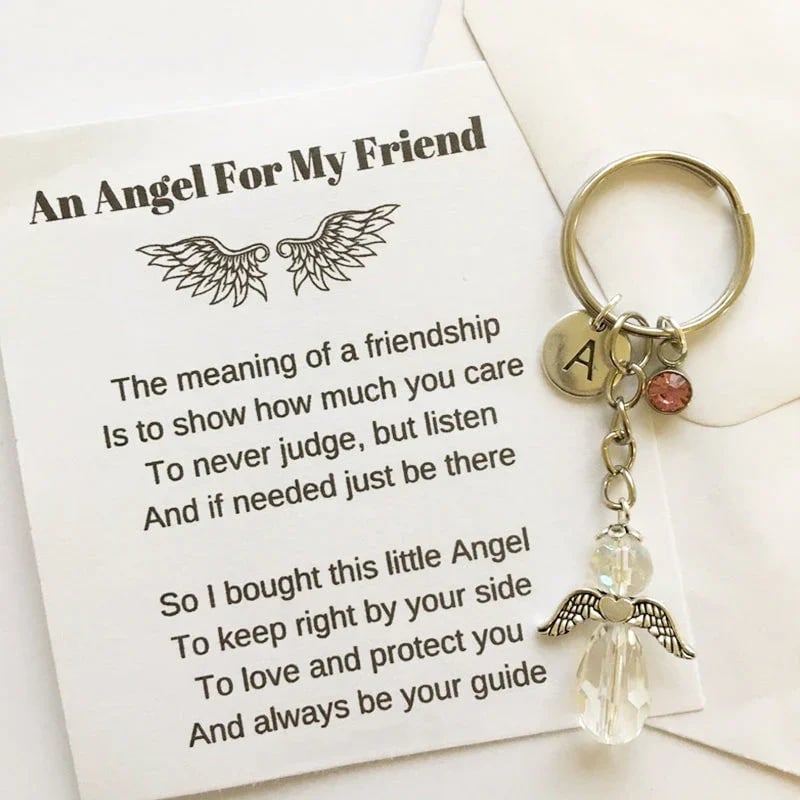 49% OFF-Guardian Angel Keychain