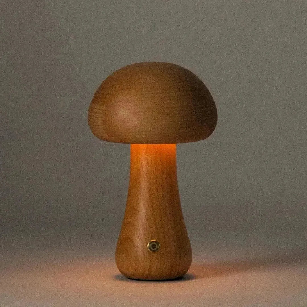 Timber Mushie Lamp | Beech | Regular