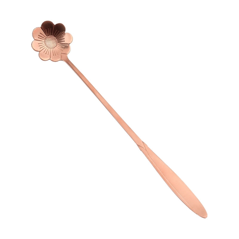 Casual Flower Stainless Steel Tableware