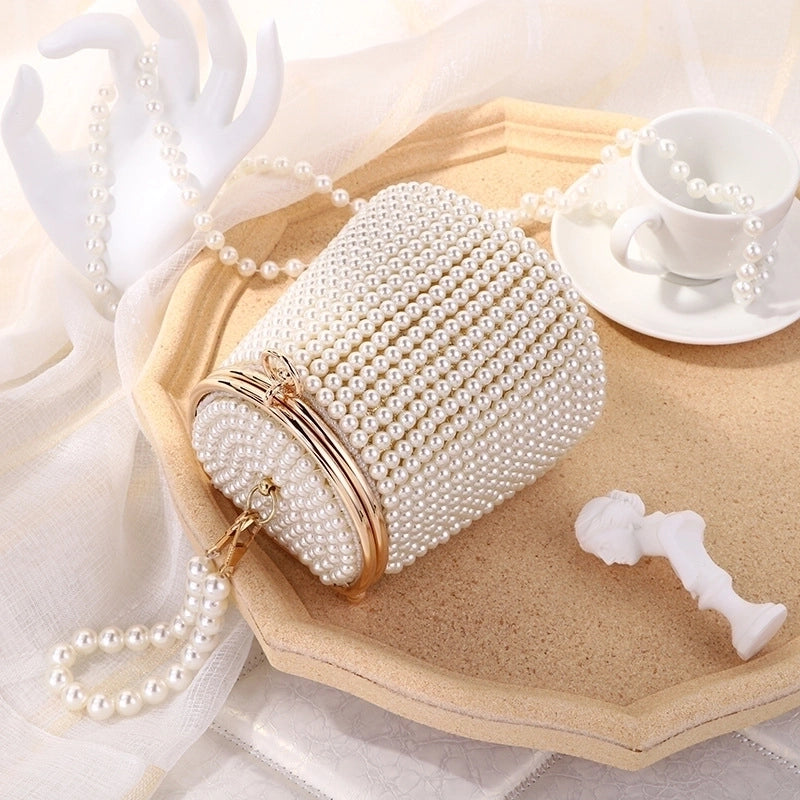 Arylic Solid Color Square Evening Bags