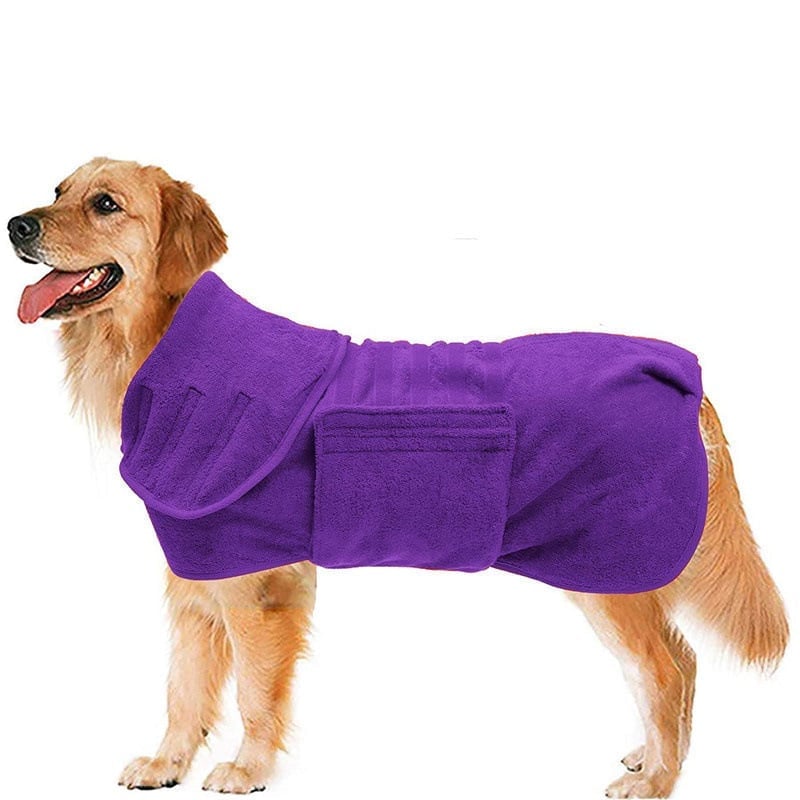 49% OFF - Super absorbent pet bathrobe