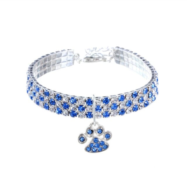 Footprints Dog Cat Jewelry Collar
