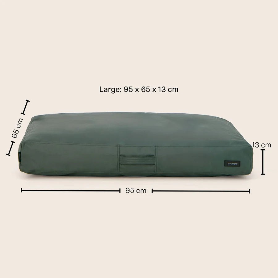 Modern D1000 Outdoor Dog Bed - Eucalyptus