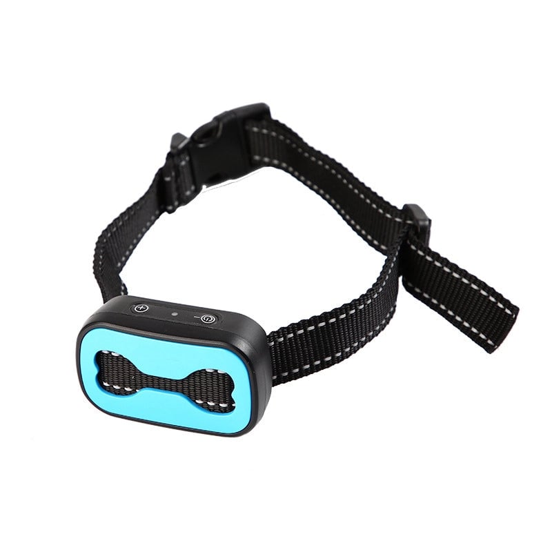 Intelligent Automatic Dog Bark Stopper Training Device Rechargeable Anti-bark Collar Pet Supplies Stop Barking Necklace