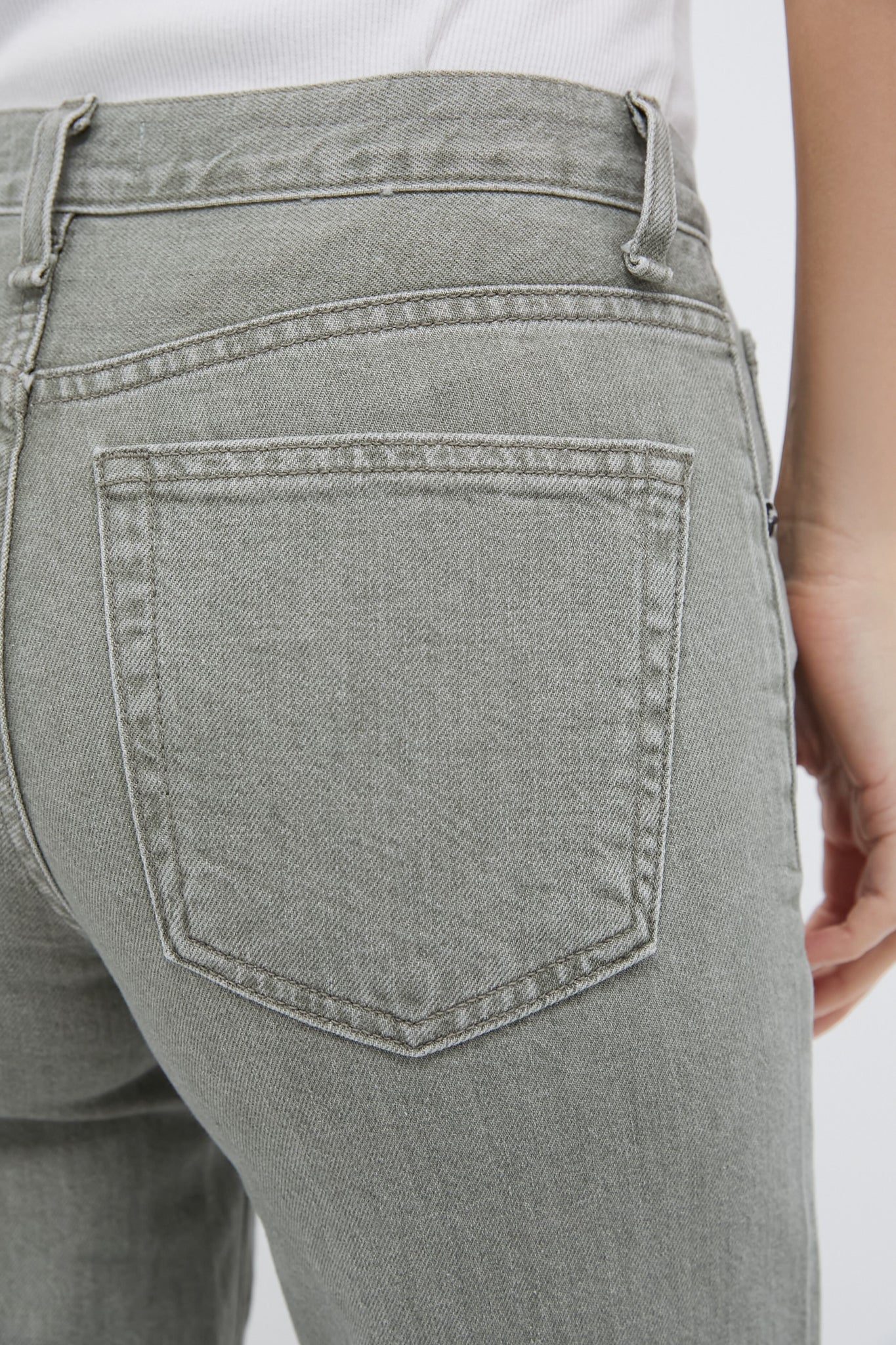 Pistachio Slim Wide Leg