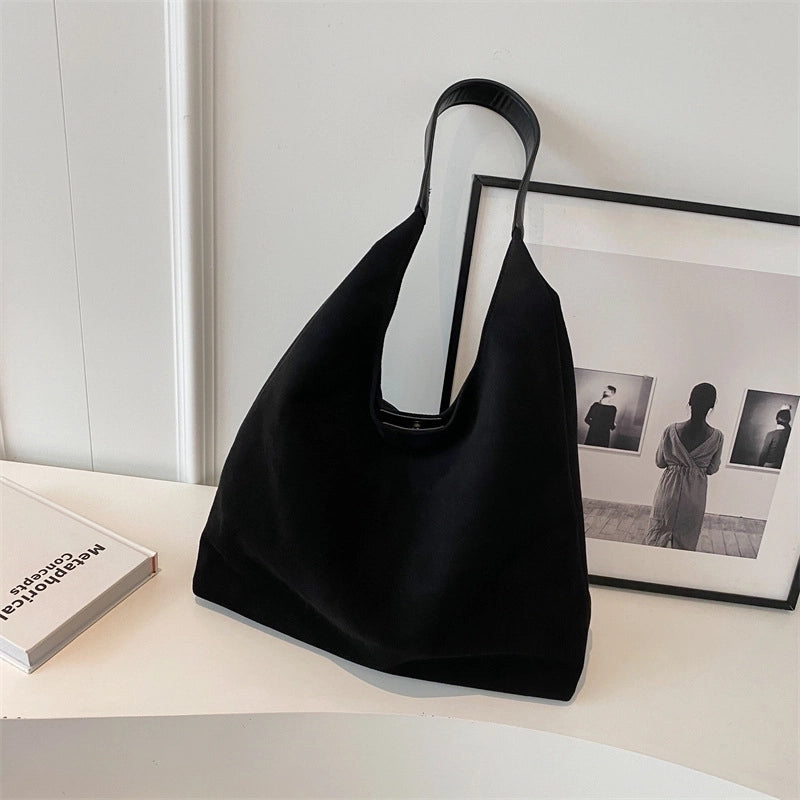 Women's Shoulder Bag Large Capacity Tote Bag Fashionable Niche Built-in Small Bag