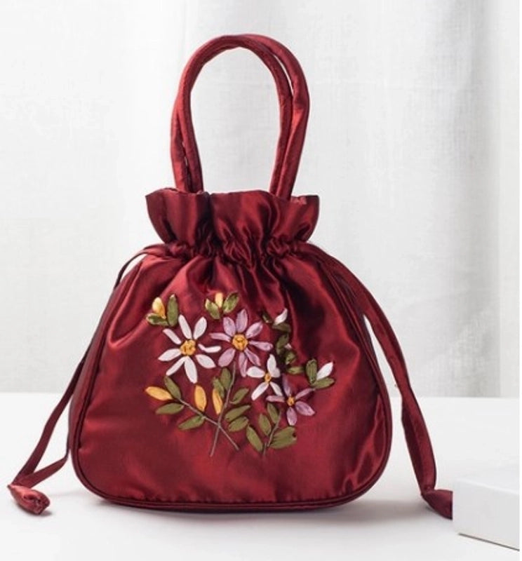 Women's Small Spring&summer Polyester Vintage Style Bucket Bag