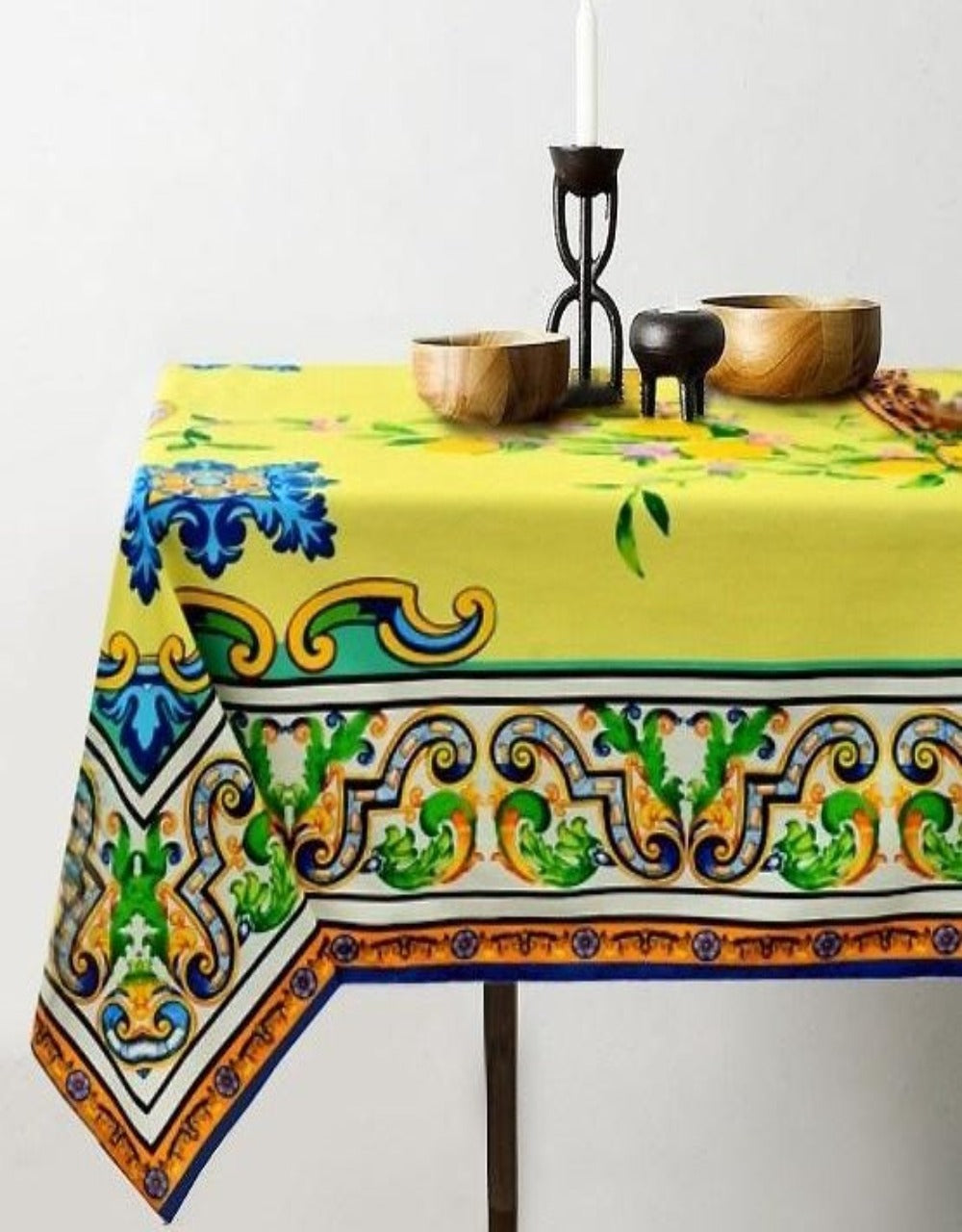 6 & 8 Seater Digital Printed Table Cover(3841)-TB21