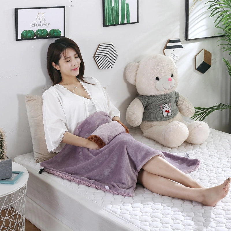 Casual Solid Color Polyester Electric Blanket Bedding
