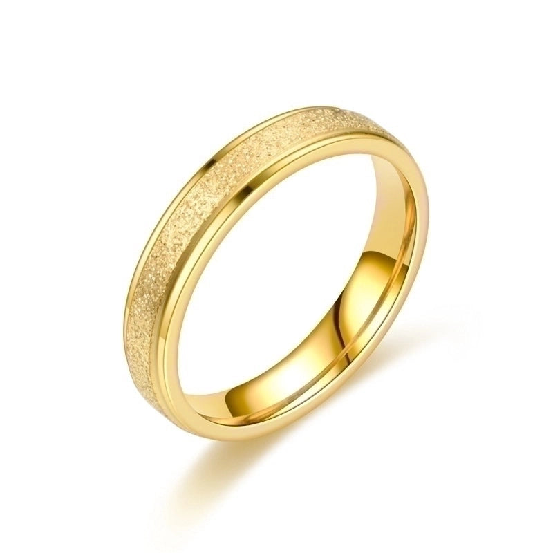 U Shape Stainless Steel 18K Gold Plated