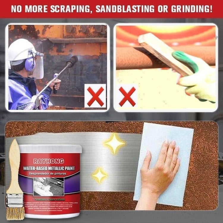 Hot sales 49%OFF✨Water-based Metal Rust Remover