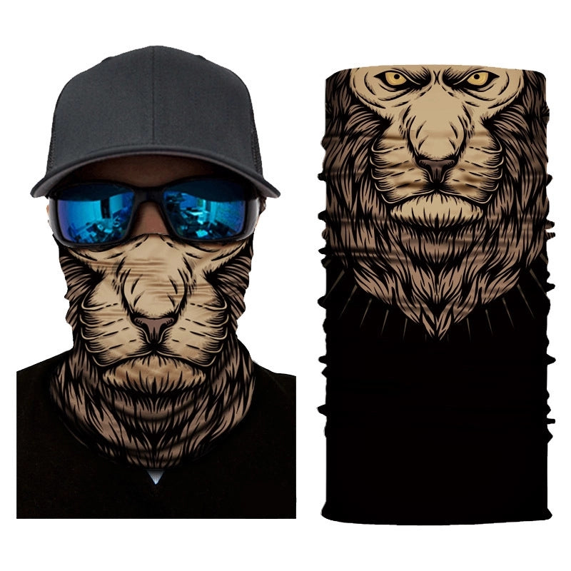 Unisex Casual Skull Printing Kerchief Mask