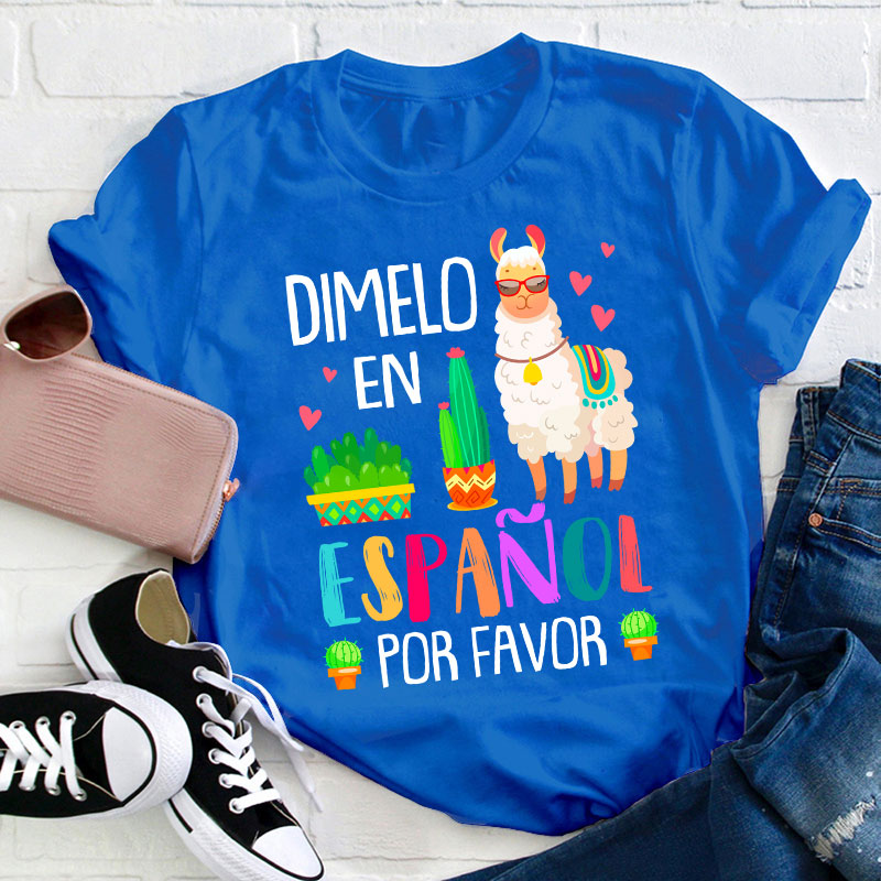 Dimelo Teacher T-Shirt