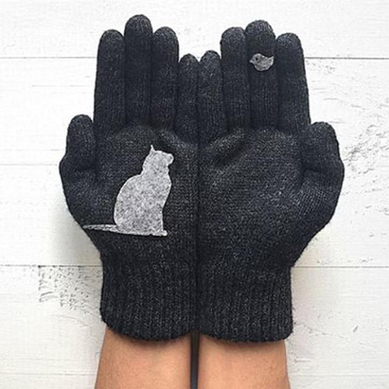 Idearock™Cat Fan Cotton Gloves