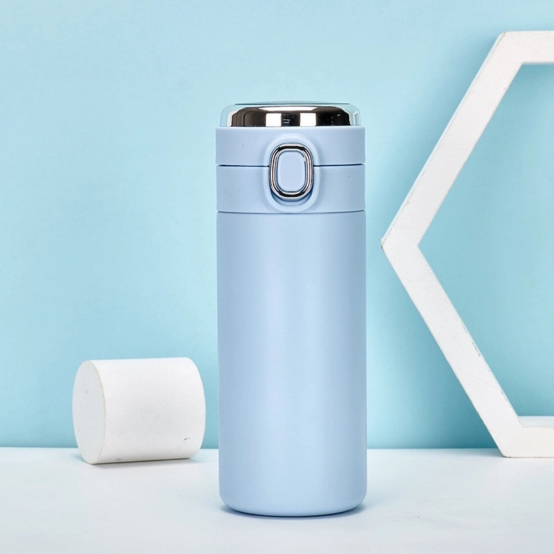 Casual Vacation Solid Color Stainless Steel Water Bottles 1 Piece