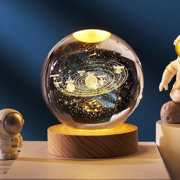 Hot Sale - 3D Planet Crystal Ball-Free Shipping