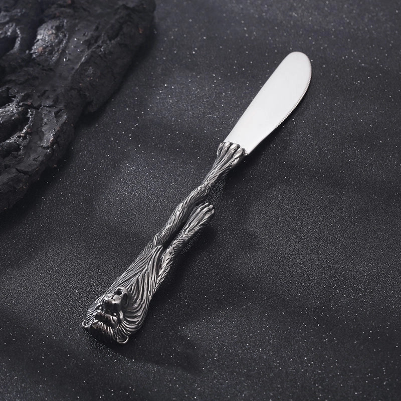 Punk Color Matching Stainless Steel Tableware