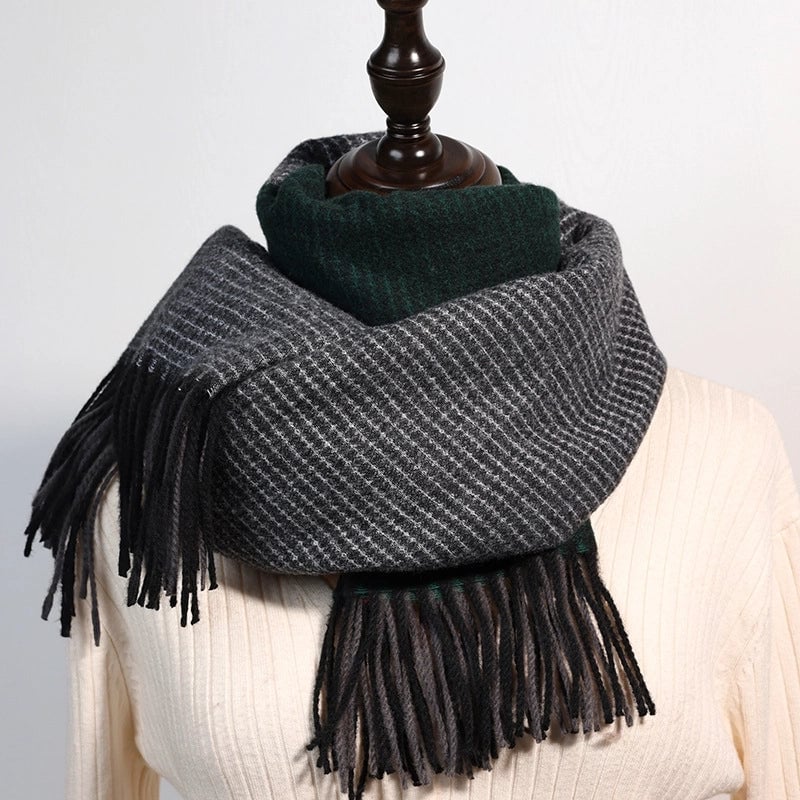 Women's Elegant Streetwear Tassel Polyester Tassel Scarf