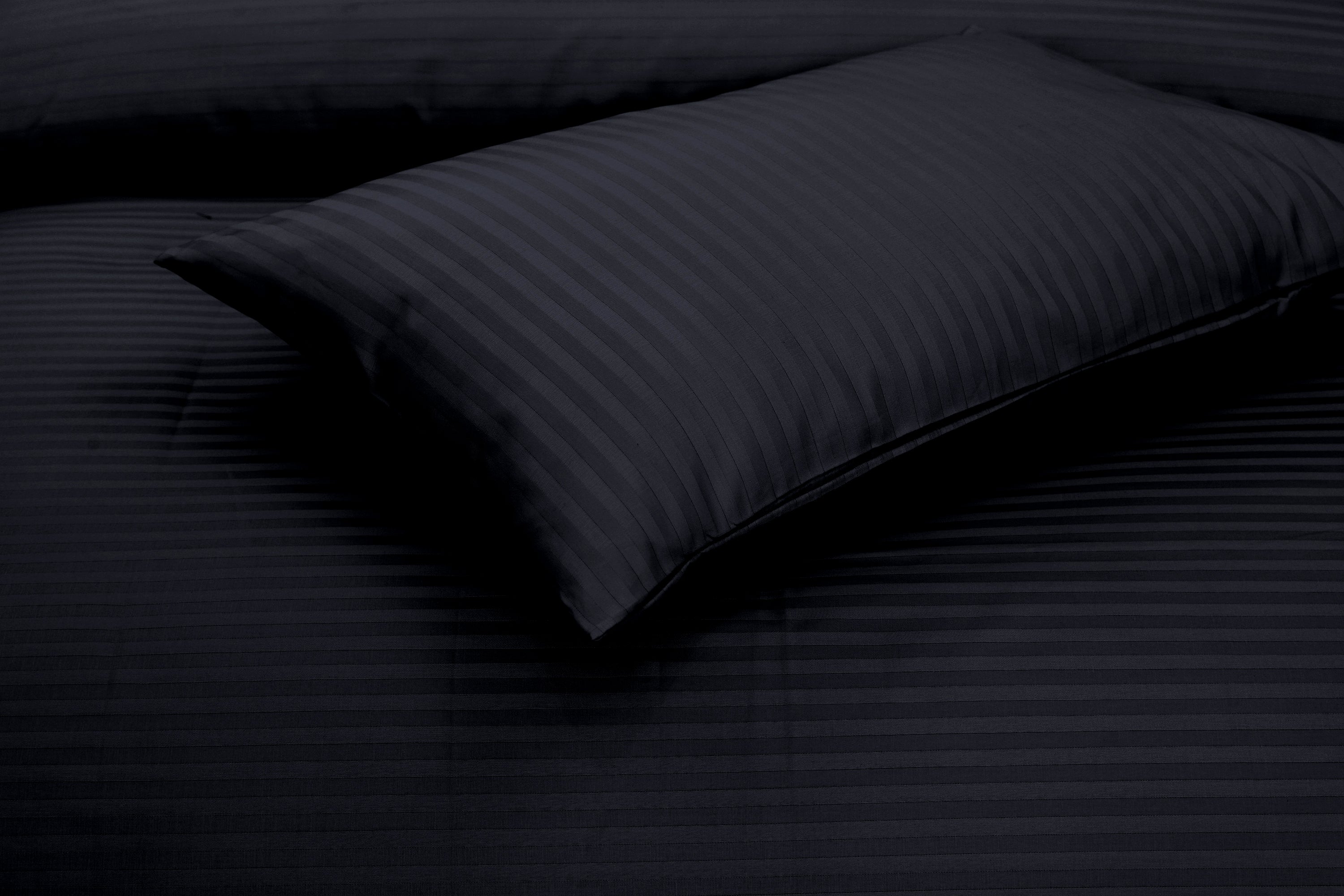 Black Stripe-Bed Sheet Set