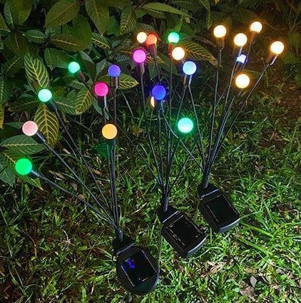 🔥Hot Sale-49% Off🔥Solar Powered Firefly Garden Light