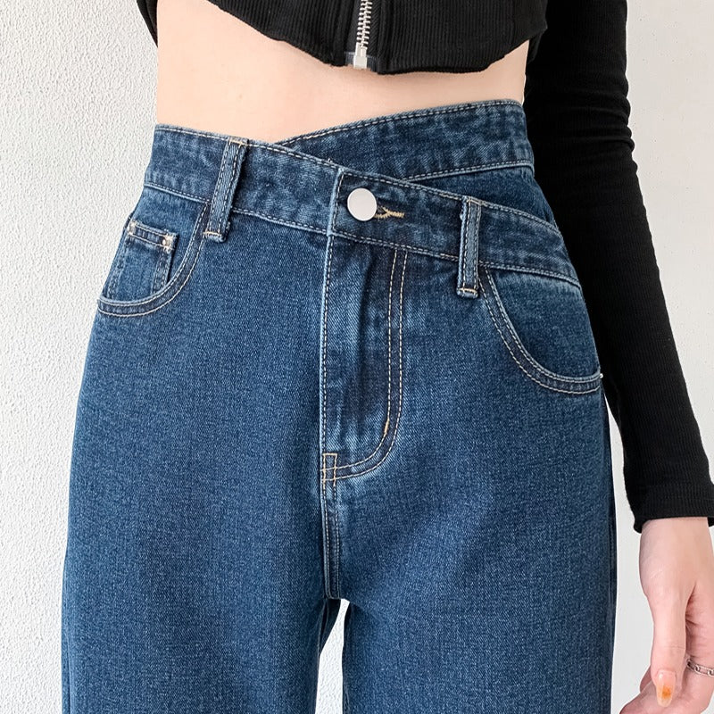 Women's Wide-Legged Mom Jeans