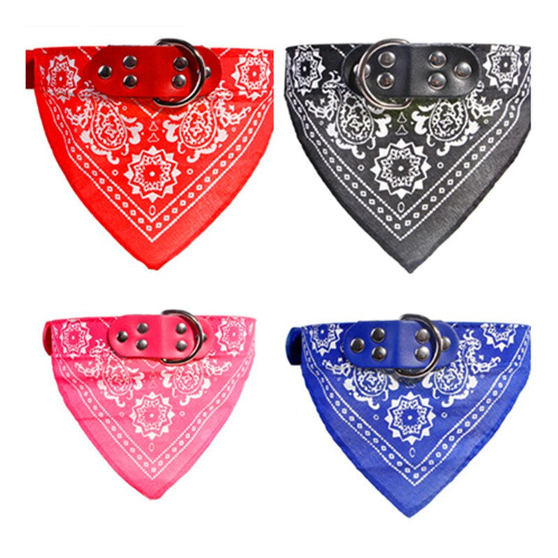 Necklace Leather Scarf For Small Cats