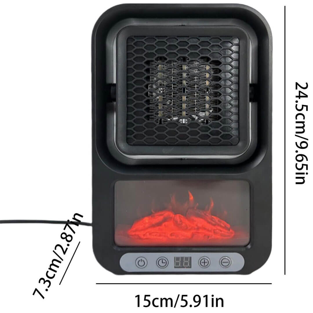 Quick Heat Desktop Fireplace Heater