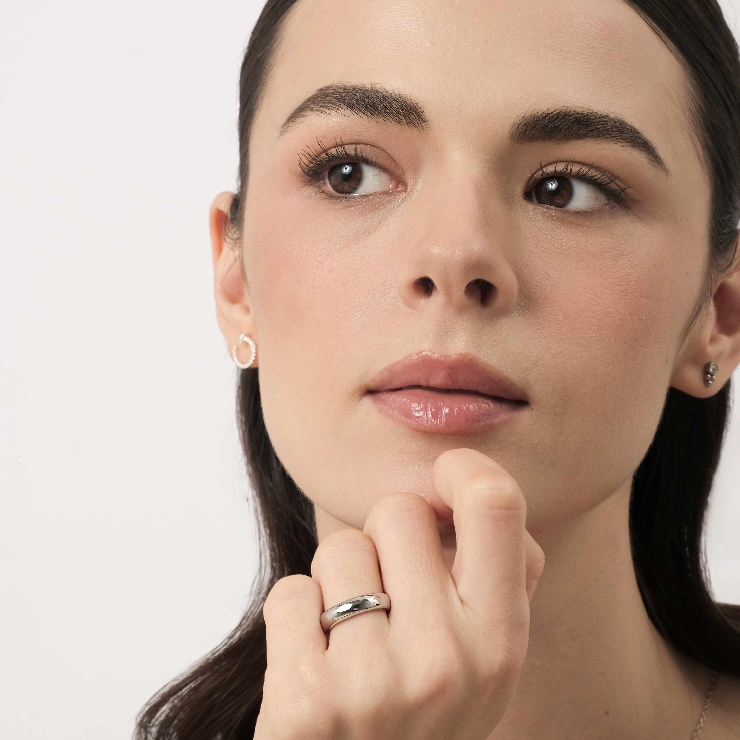 Forma Ring (925 Sterling Silver. Size 5)