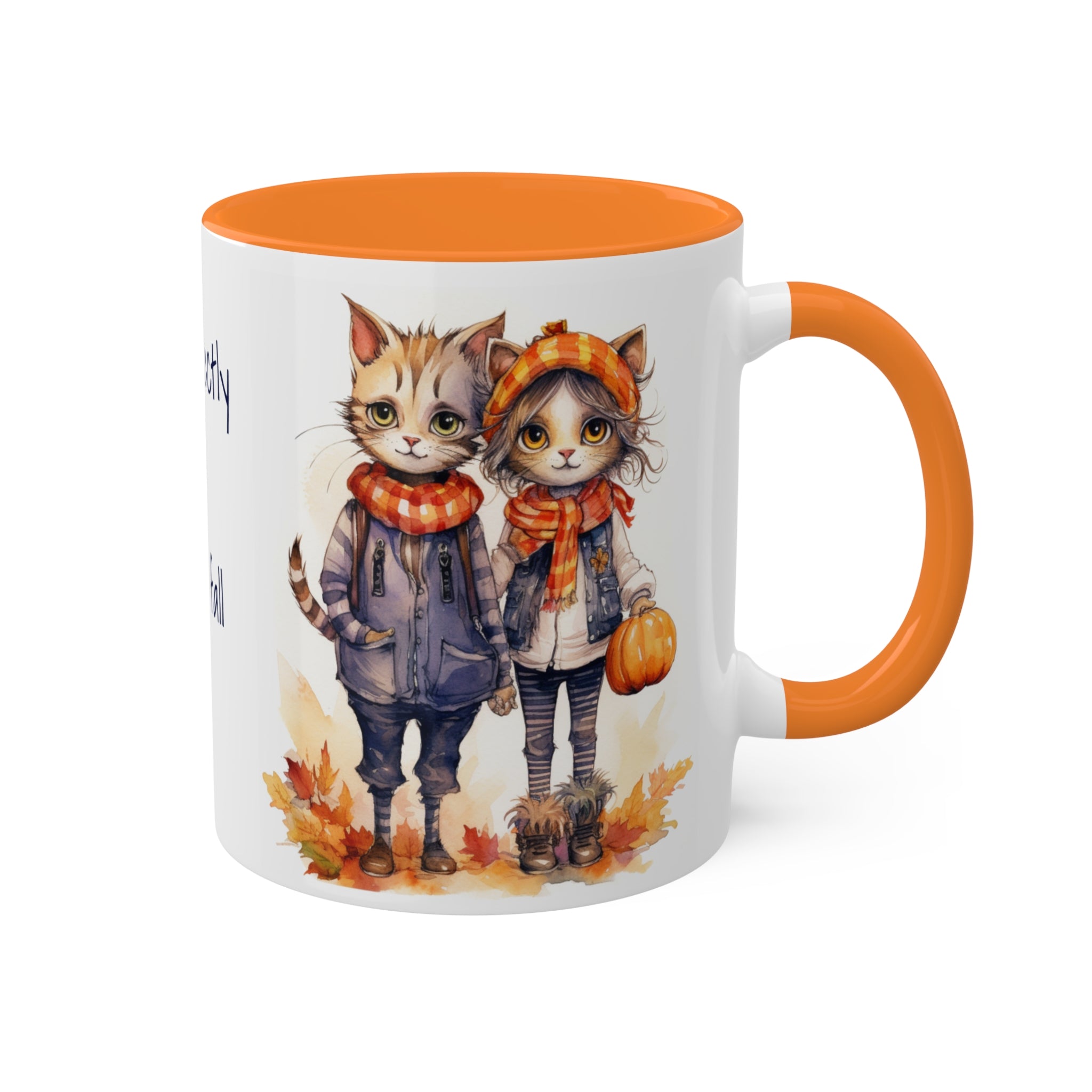 Charlie & Piper Cozy Fall Kitties Mug