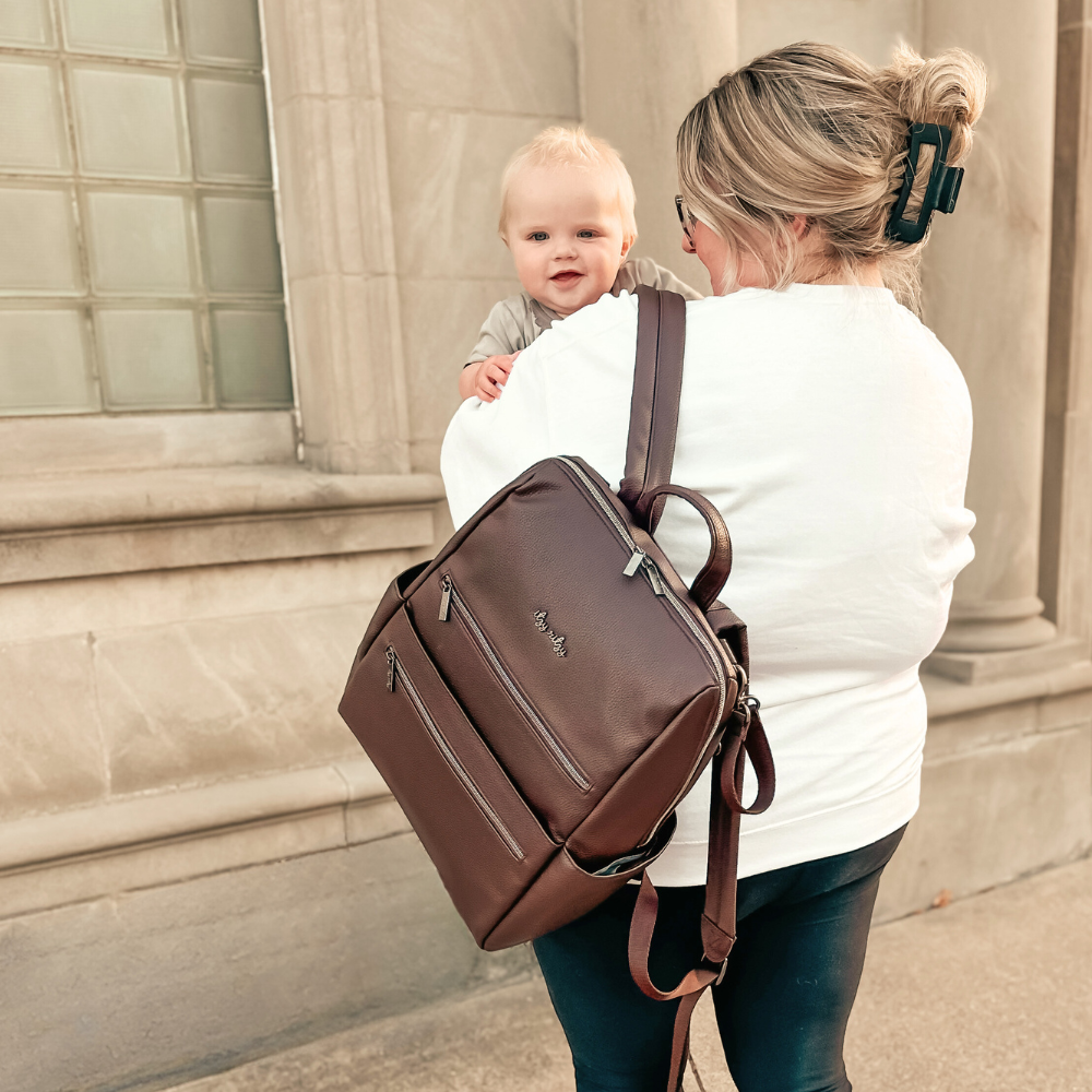 Limited Edition Espresso Eras Backpack  Midi Diaper Bag