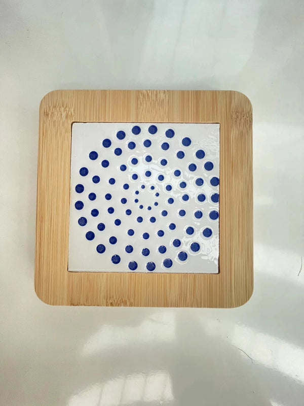 Simple Anti-scald Table Mat Heat Insulation Board Wooden Mat Thickened Teppanyaki Wooden Mat Hot Charcoal Wooden Mat Heat-resistant Casserole Bowl Mat