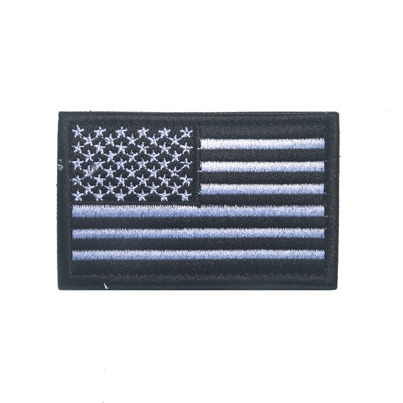 All Seasons Diagonal Cloth Woven Flag Bag Charms