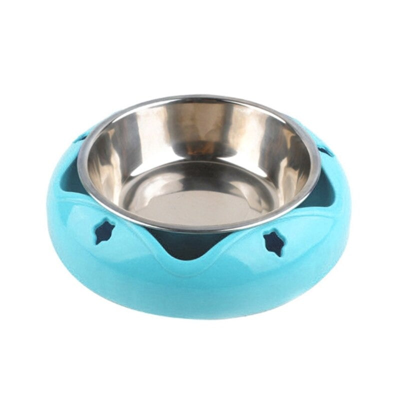 Durable Steel Cat Bowl