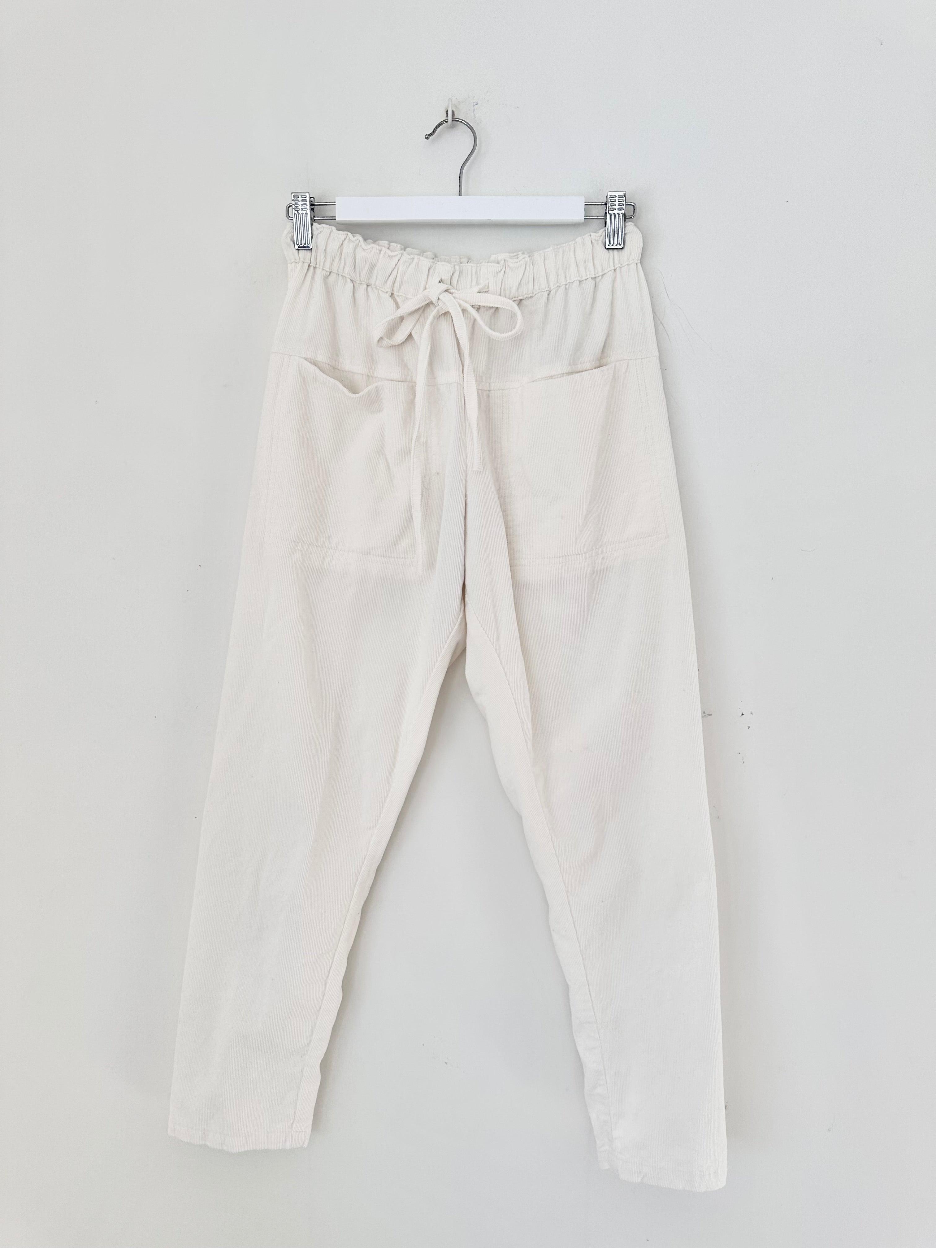 jessie pants - winter white cord