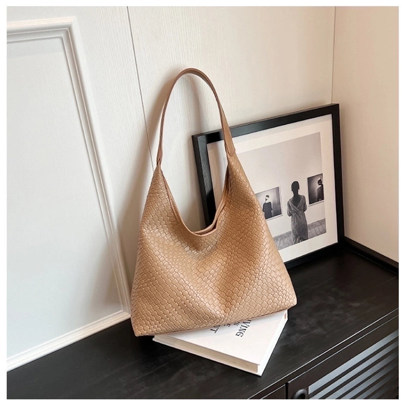 Women's Medium All Seasons Pu Leather Vintage Style Classic Style Shoulder Bag Tote Bag