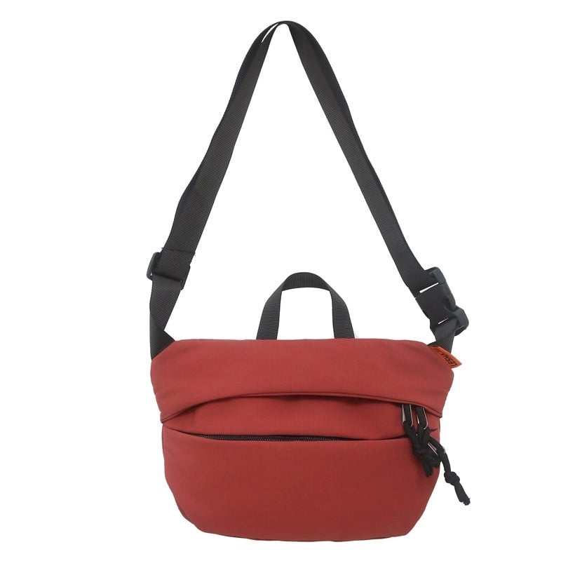 Unisex Vacation Streetwear Sports Solid Color Nylon Waist Bags