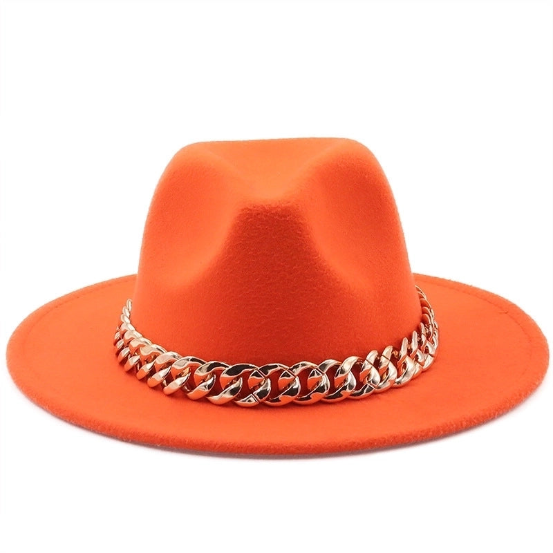 Accessories Woolen Big Brim Fashion Jazz Top Hats