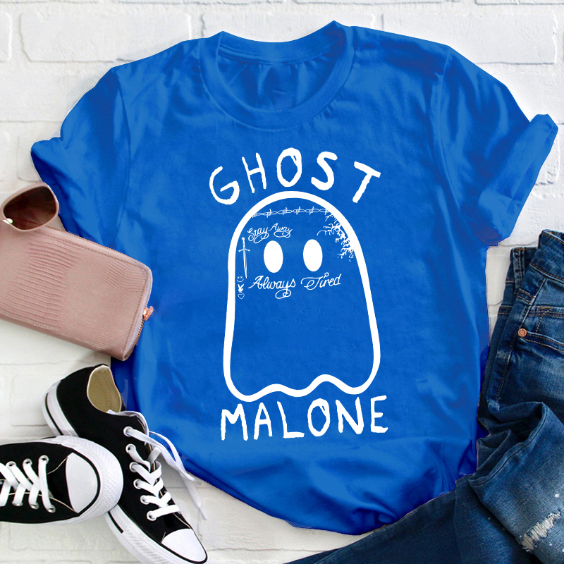 Ghost Malone Teacher T-Shirt