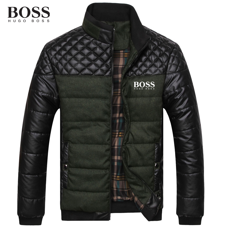 BOSS Men WaterProof Patchwork Jacket