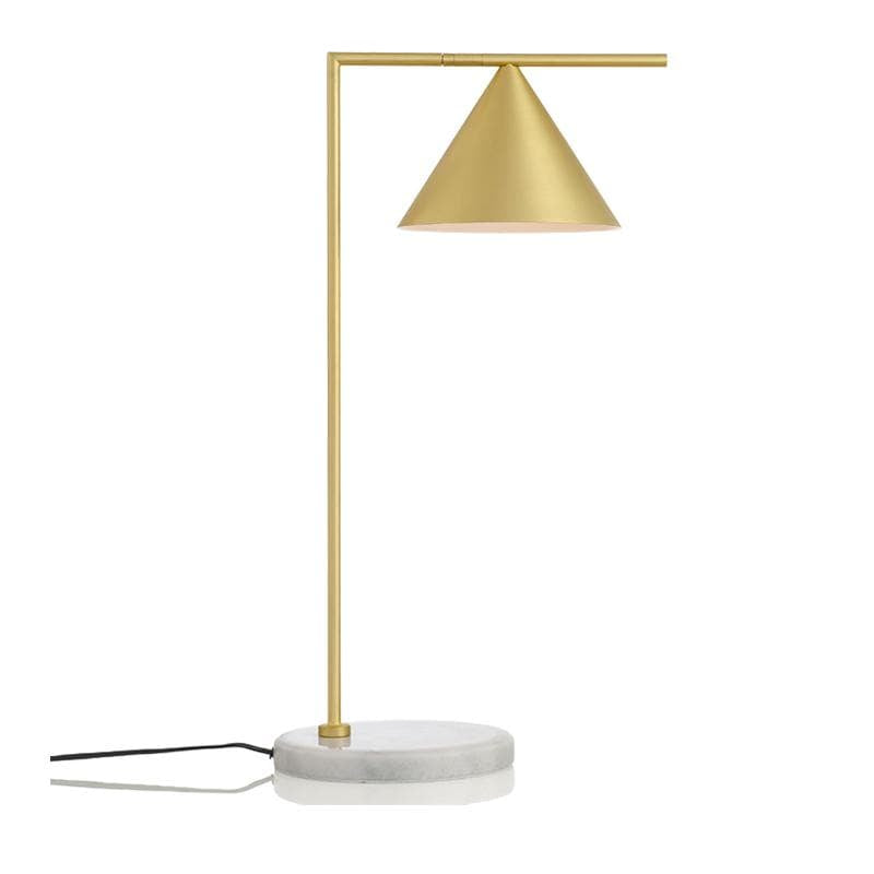 Clarice | Gold x Marble Table Lamp