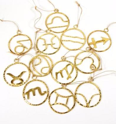 Zodiac Sign Ornaments