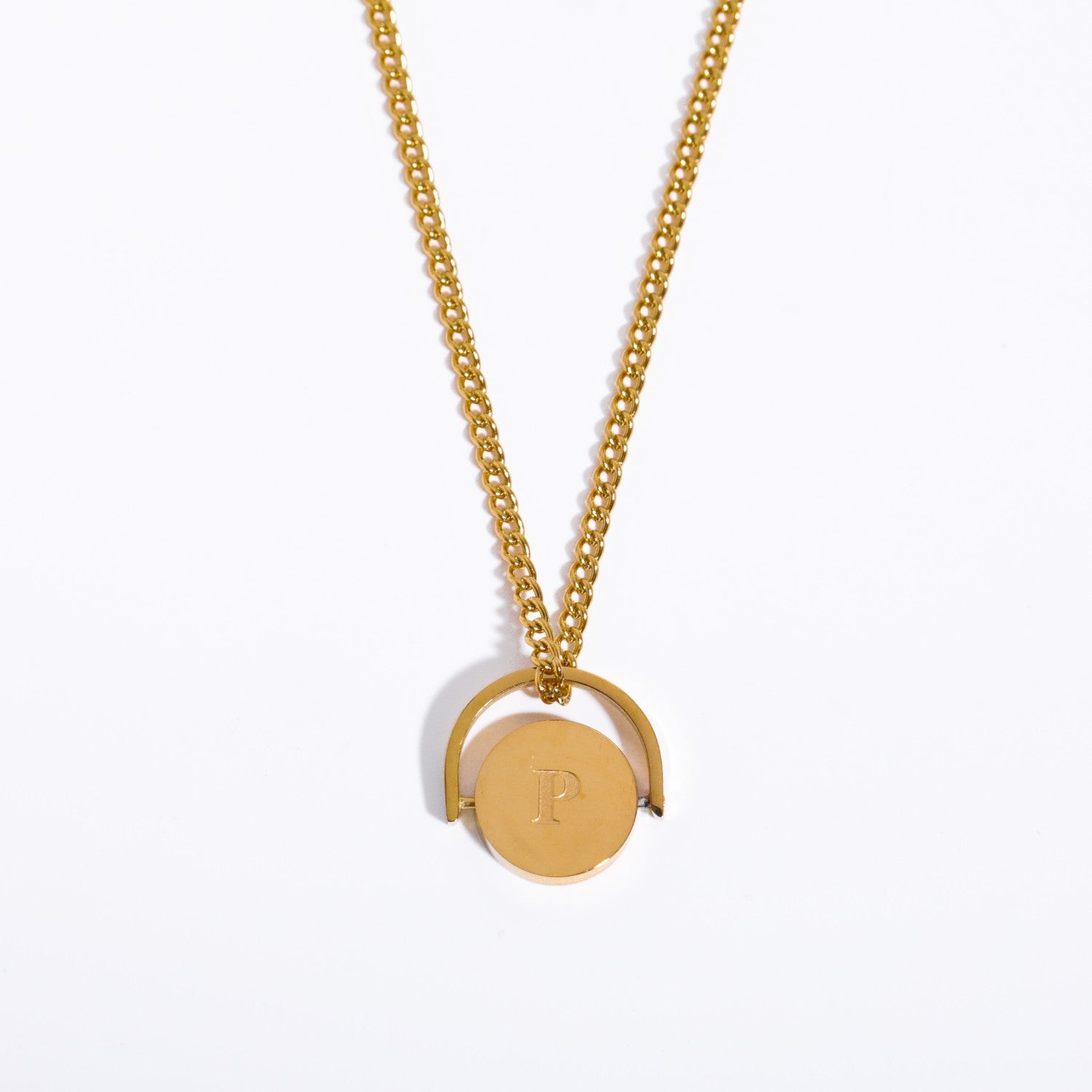 Letter Text Number Titanium Steel Oil Dripping Necklaces