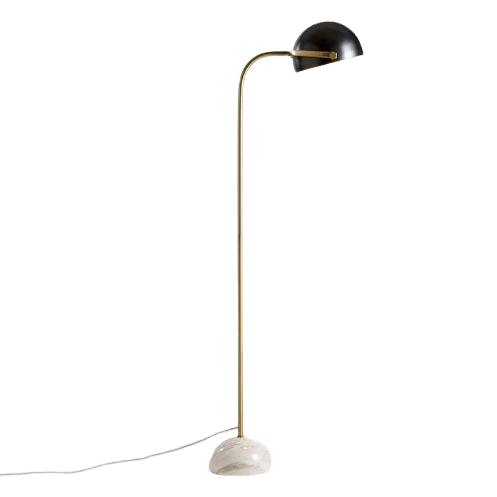 Halvor F | Modern Floor Lamp with with Marble Base